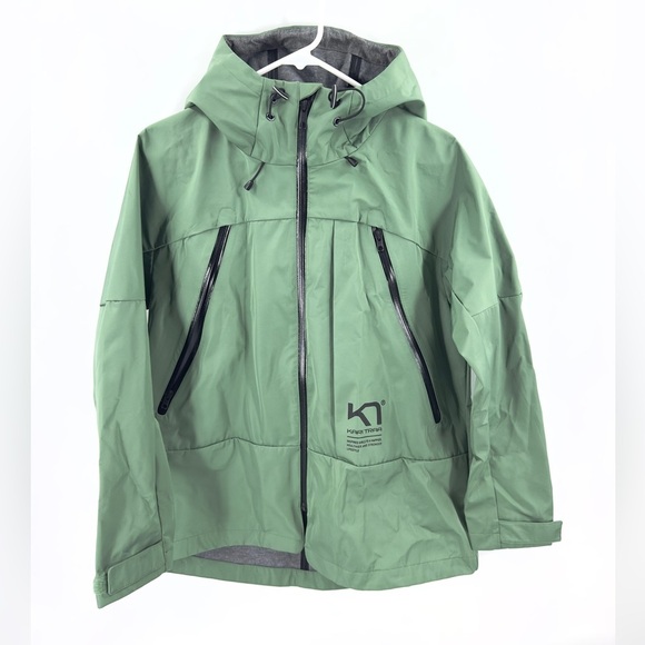 Kari Traa Bavallen Jacket Womens Medium Windbreaker Rain Wind Resistant Gorp - Picture 2 of 13